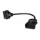 Cable Adaptador 10 pines a 16 pines OBD2 para Chevrolet / Opel Corsa