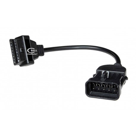 Cable Adaptador 10 pines a 16 pines OBD2 para Chevrolet / Opel Corsa