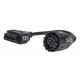 Cable Adaptador Redondo 10 pines a 16 pines OBD2 para Motos BMW