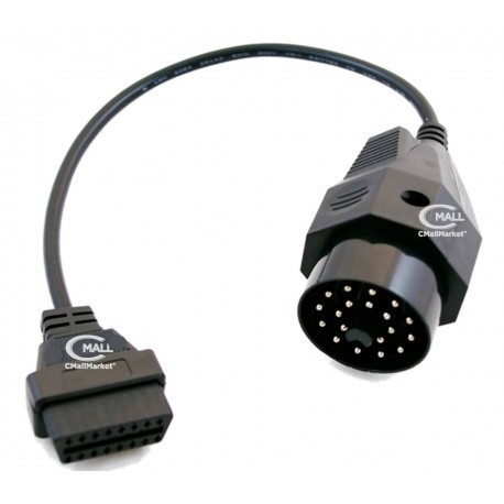 Cable Adaptador Redondo 20 pines a 16 pines OBD2 para BMW