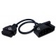 Cable Adaptador 6+1 pines a 16 pines OBD2 para FORD