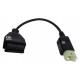 Cable Adaptador 4 pines a 16 pines OBD2 para Motos HONDA