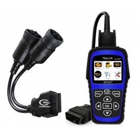 Scanner Vehiculos Pesados NEXAS NL102P - OBD2, CAN, EOBD, HDOBD, J1708, J1939 de 12V y 24V