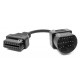 Cable Adaptador 17 pines a 16 pines OBD2 para MAZDA
