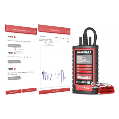 Scanner Profesional Multimarca THINKDIAG 2 Personal Multi-Sistemas POR SUSCRIPCION - CMall Market ®