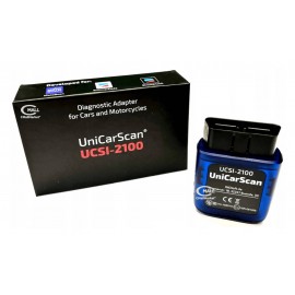 Scanner UniCarScan UCSI-2100 Bluetooth para Apps MotoScan, BimmerCode, BimmerLink, TuneECU
