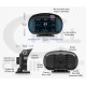 Monitor HUD OBD2 CAN GPS CMP2 (Temperatura, RPM, Velocidad, Voltaje, Turbo, Inclinación) Tablero Dashboard