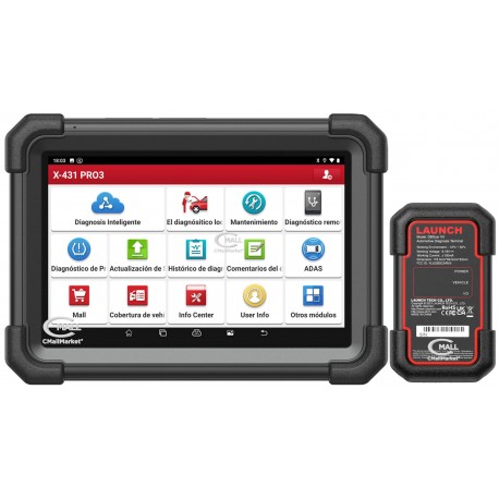 Scanner Profesional Multimarca LAUNCH X431 PRO3 APEX Full Systems VERSION GLOBAL CAN-FD DoIP - CMall Market ®