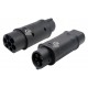 Adaptador Convertidor Cargador AC Tipo 2 a Tipo 1 Vehiculos EV PHEV IEC 62196-2 Mennekes a SAE J1772 - CMall ENERGY CME