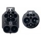 Adaptador / Convertidor Cargador DC CCS2 a GB/T (Combo 2 a GB/T) Vehiculos Electricos EV - CMall ENERGY CME