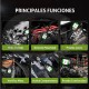  Punta Logica Inteligente Automotriz / Probador de Circuitos TopDiag (JDiag) P100 con Pantalla LCD 12V y 24V - CMall Market ®
