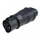 Adaptador Convertidor Cargador Tipo 1 a Tipo 2 Vehiculos EV PHEV SAE J1772 a IEC 62196-2 Mennekes - CMall ENERGY CME