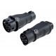 Adaptador Convertidor Cargador Tipo 1 a Tipo 2 Vehiculos EV PHEV SAE J1772 a IEC 62196-2 Mennekes - CMall ENERGY CME