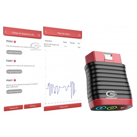 Scanner Semi-Profesional Multimarca THINKCAR Personal para Smartphone Android / iOS (Diagnostico 360) - CMall Market ®
