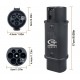 Adaptador Convertidor Cargador AC Tipo 1 a GB/T (SAE J1772 a GBT 20234.2) de Vehiculos EV PHEV - CMall ENERGY CME