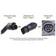 Adaptador Convertidor Cargador Tipo 1 a Tipo 2 Vehiculos EV PHEV SAE J1772 a IEC 62196-2 Mennekes - CMall ENERGY CME