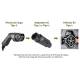 Adaptador Convertidor Cargador AC Tipo 2 a Tipo 1 Vehiculos EV PHEV IEC 62196-2 Mennekes a SAE J1772 - CMall ENERGY CME