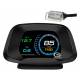 Monitor HUD OBD2 GPS CMP19 (Temperatura, RPM, Velocidad, Voltaje, Turbo) Tablero Dashboard