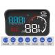 Monitor HUD OBD2 CMM10 de Proyeccion al Panoramico (Temperatura, Velocidad)