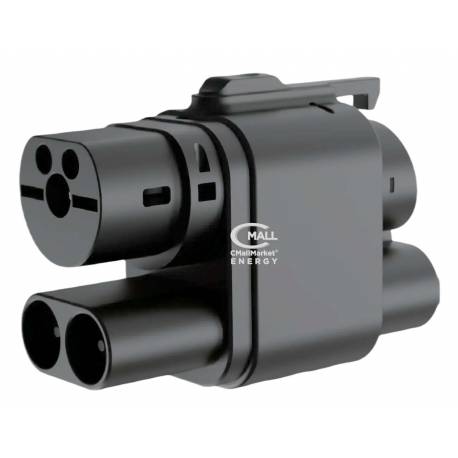 Adaptador Convertidor Cargador DC CCS2 a CCS1 (Combo 2 a Combo 1) Vehiculos Electricos EV PHEV - CMall ENERGY CME