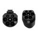 Adaptador Convertidor Cargador AC Tipo 2 a GB/T (IEC 62196-2 Mennekes a 20234.2) Vehiculos EV PHEV - CMall ENERGY CME