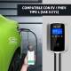 Cargador Fijo Inteligente 7kW (Estacion Carga tipo wall box) AC Tipo 1 (SAE J1772) Vehiculos EV PHEV - CMall ENERGY CME