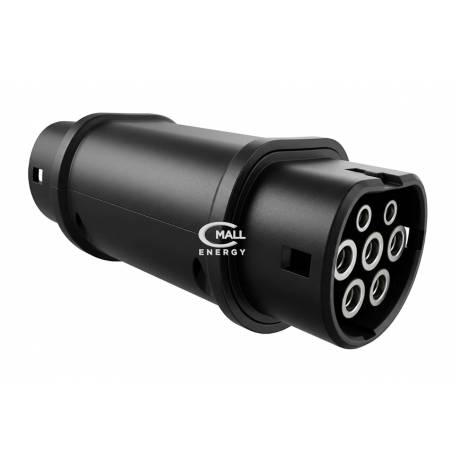 Adaptador Convertidor Cargador GB/T a Tipo 2 (20234.2 a IEC 62196-2 Mennekes) Vehiculos EV / PHEV - CMall ENERGY CME