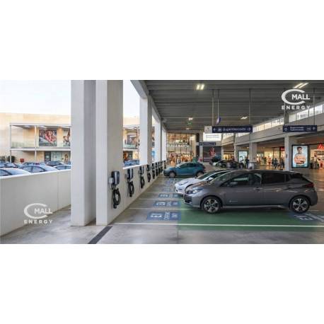 Servicio de Carga AC (Puntos de Carga Publica / Privada) con Plataforma de Gestion CPMS / CSMS EV PHEV - CMall ENERGY CME