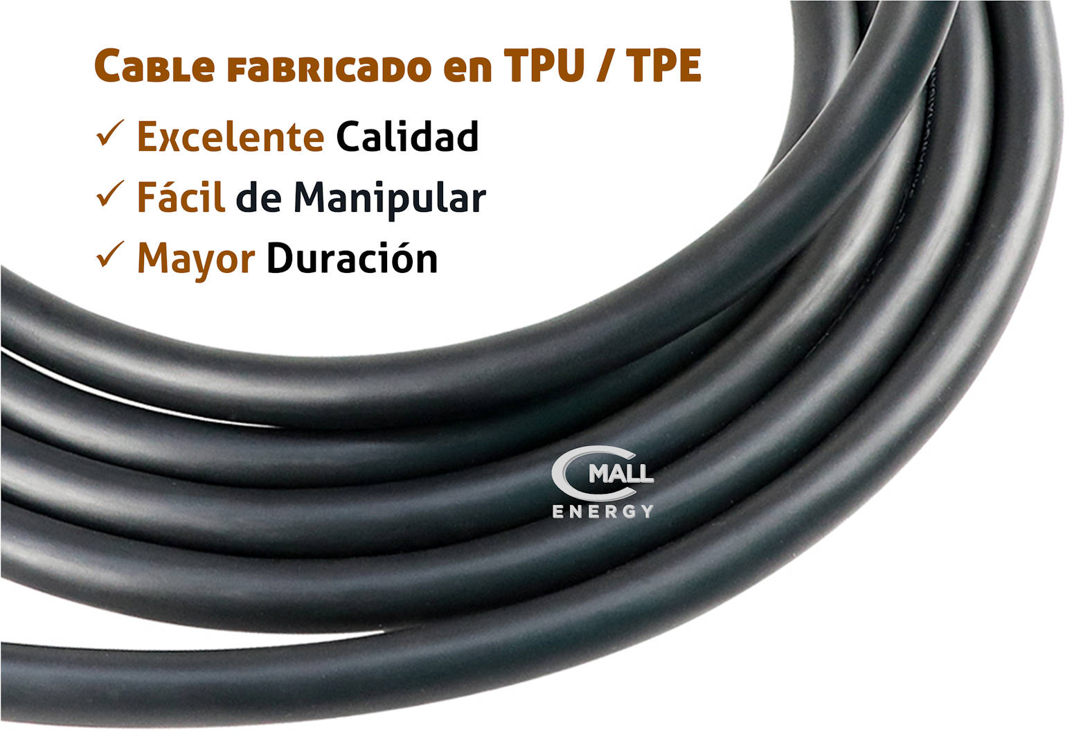 Cargador Fijo Inteligente 7kW OCPP (Estacion Carga tipo wall box) AC Tipo 1, Tipo 2 o GB/T Vehiculos Electricos EV Hibridos PHEV CMall ENERGY CME