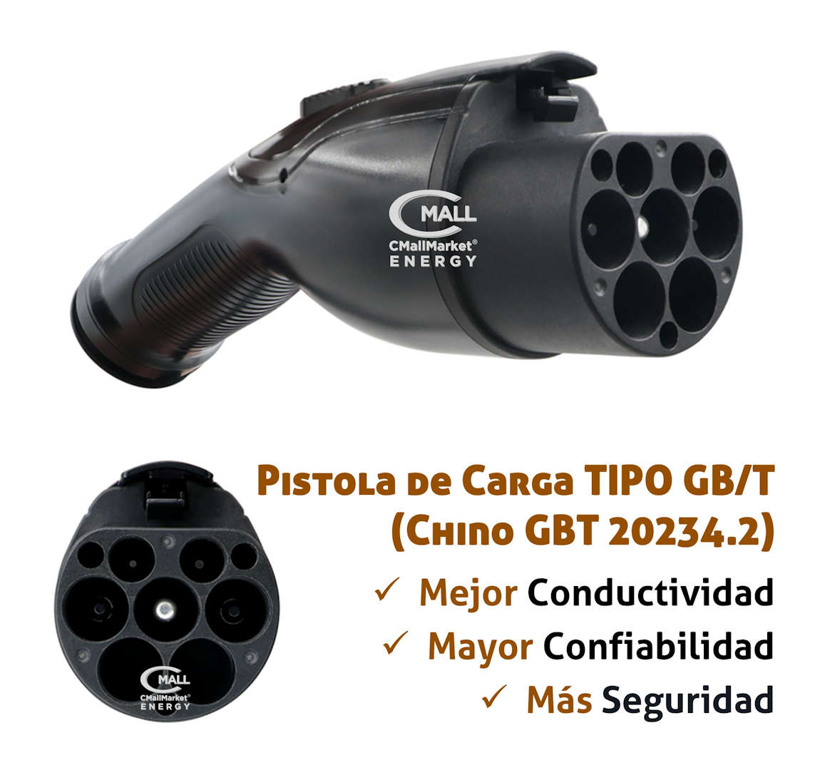 Cargador Portatil Inteligente 3.5kW (Cargador Viajero) AC Tipo GB/T (Chino GBT 20234.2) Vehiculos Electricos EV e Hibridos PHEV - CMall ENERGY CME