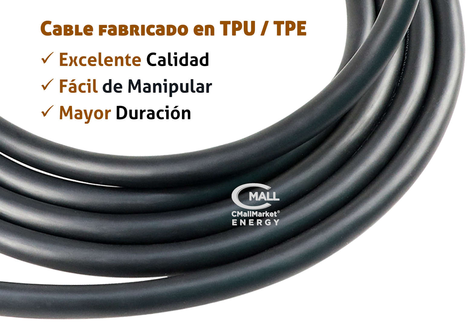 Cargador Portatil Inteligente 3.5kW (Cargador Viajero) AC Tipo 2 (IEC 62196-2 Mennekes) Vehiculos Electricos EV e Hibridos PHEV - CMall ENERGY CME