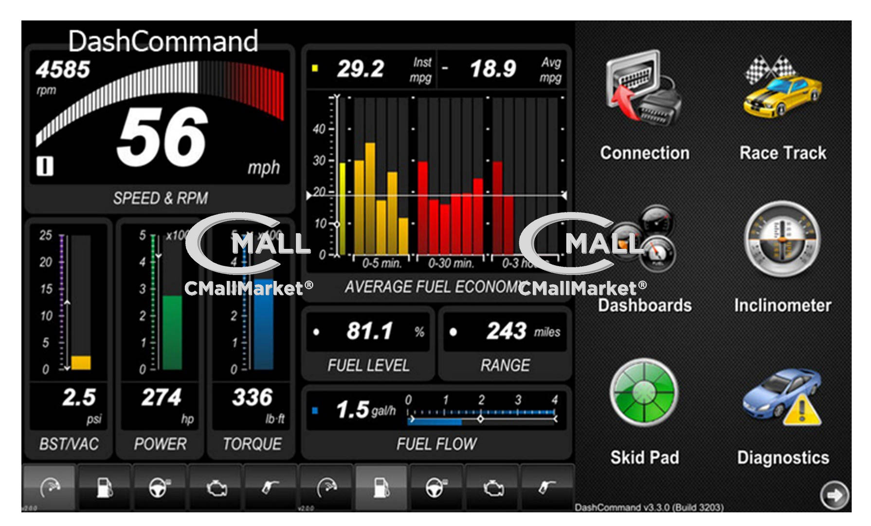Scanner NEXAS NexLink Bluetooth OBD2 CAN (ELM327 Deluxe) CMALL MARKET