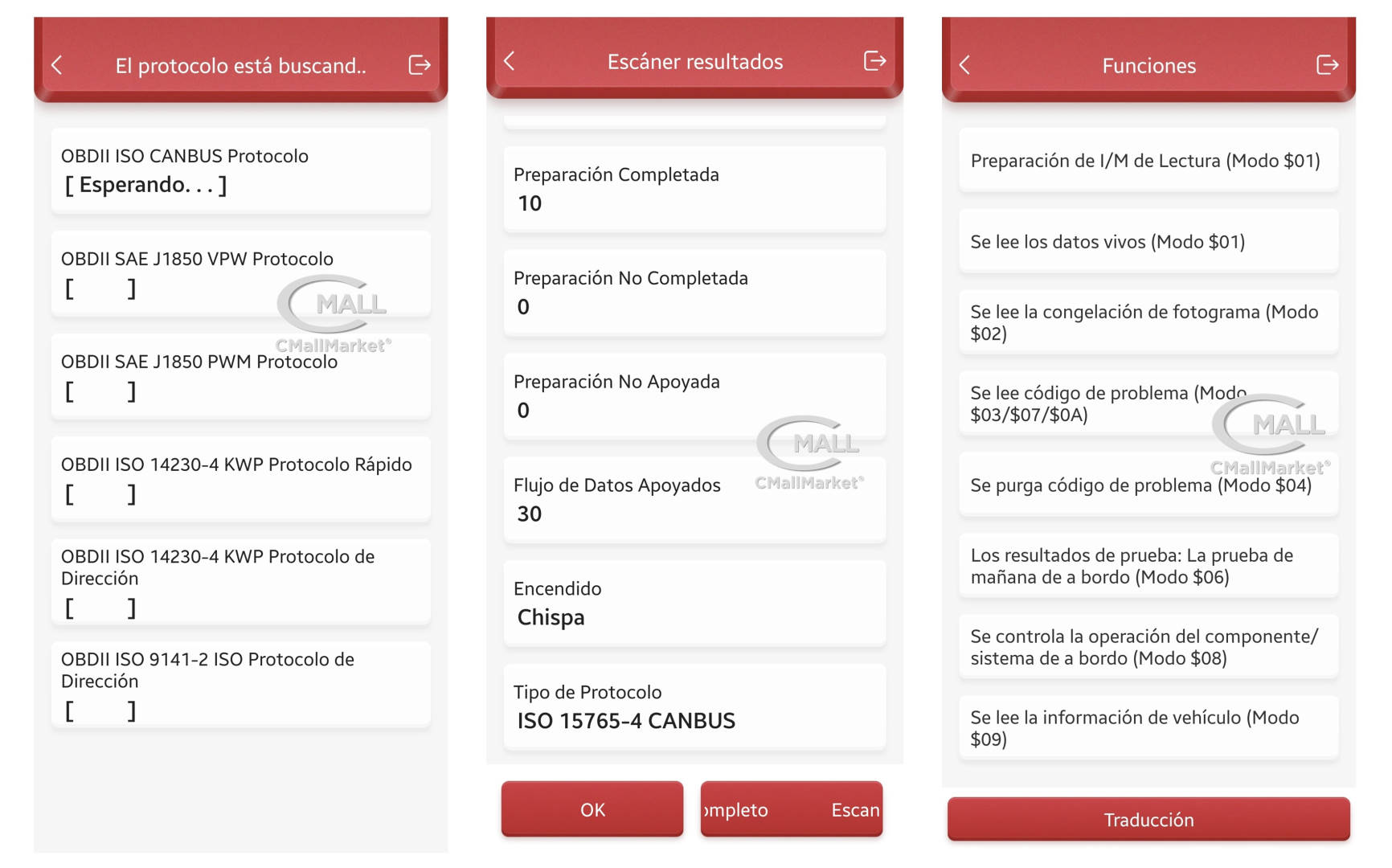 Scanner Personal Multimarca THINKCAR Bluetooth para Smartphone Android / iOS (Diagnostico 360) CMall Market ®