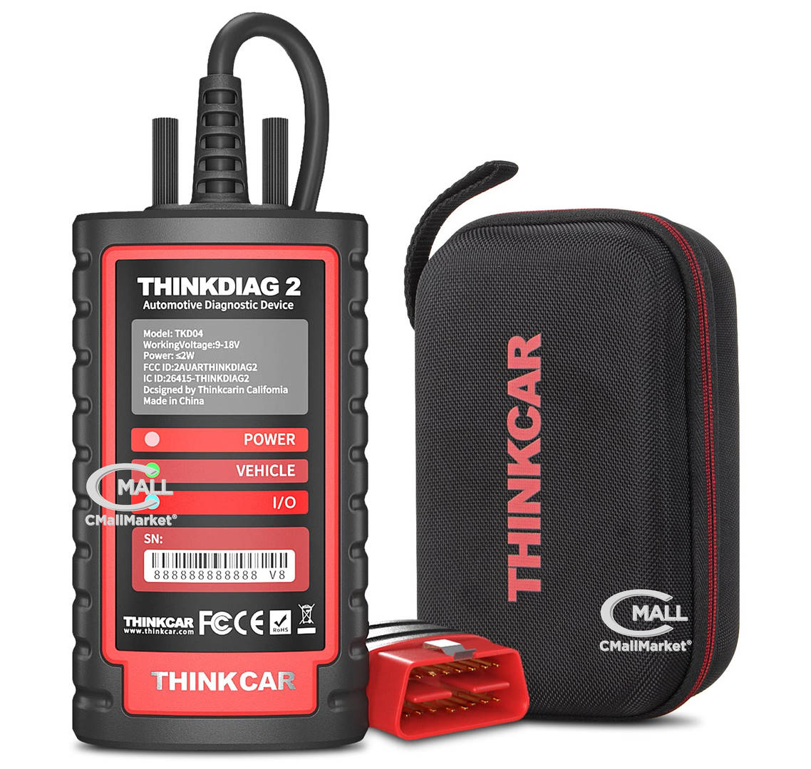 Scanner Personal Multimarca y Multi-Sistemas THINKDIAG 2 Bluetooth (Profesional) CMall Market