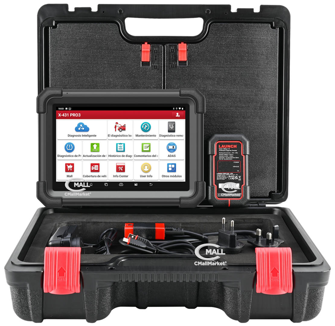 Scanner Multimarca LAUNCH X431 PRO3 APEX Full Systems (Profesional) VERSION GLOBAL CAN-FD DoIP CMall Market ®